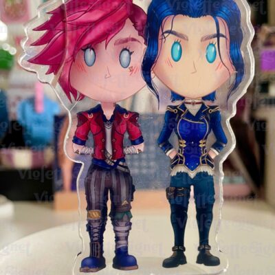 Standee de Vi y Caiytlyn (Arcane)