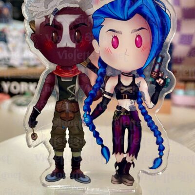 Standee de Jinx y Ekko (Arcane)