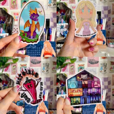 Pegatinas Individuales: Sabrina, Lover, Spyro y Smut