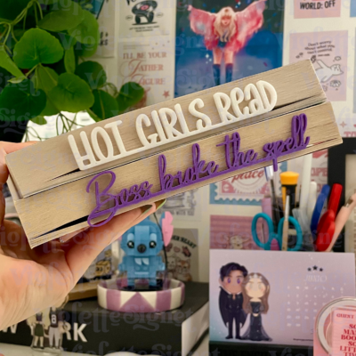 Marcapáginas 3D Frases Bookish - Diseño Exclusivo 2026